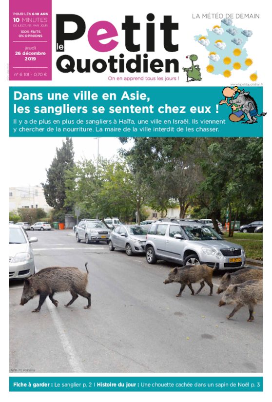 Abonnement à Mon Quotidien, quotidien pour enfants dès l'âge de 10 ans